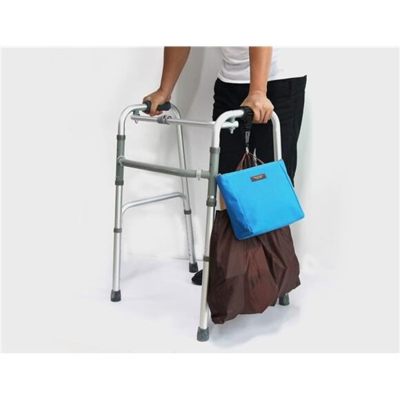 Stroller Hooks 2 Pack Multi Purpose Organizer Clip for Stroller Wheelchair Walke - Picture 6 of 8